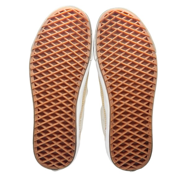 Vans | Unisex | Classic Canvas Overply Blanc De Blanc Slip On Shoes | Size 7.5 - Picture 9 of 12